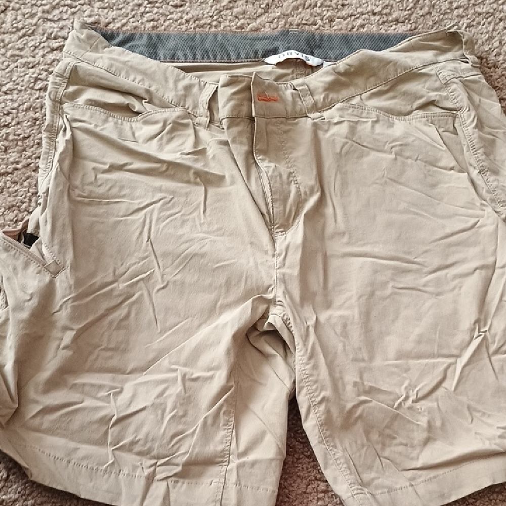 Orvis Men's Khaki Shorts